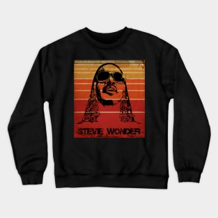Stevie Wonder//Retro Vintage Crewneck Sweatshirt